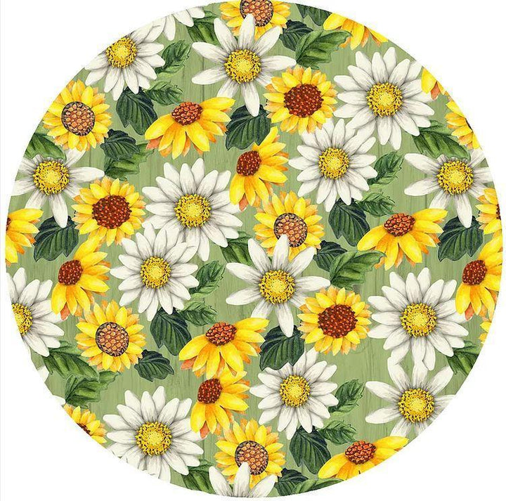 Decorative Silicone Jar Opener Sunflower Daisy