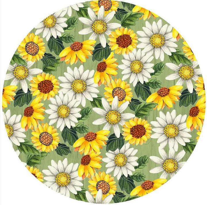 Decorative Silicone Jar Opener Sunflower Daisy