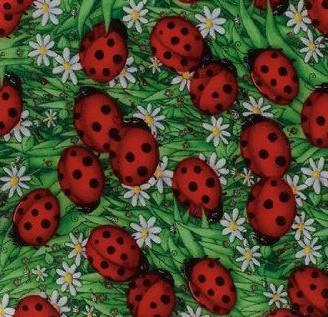 Decorative Silicone Lillie Pad Coaster | Lady Bug
