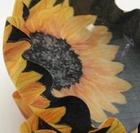Decorative Silicone Lillie Pad Coaster | Sunflower