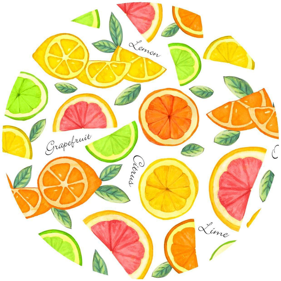 Decorative Silicone Trivet Citrus