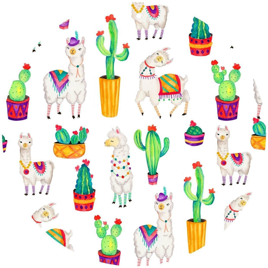 Decorative Silicone Trivet Dancing Llama