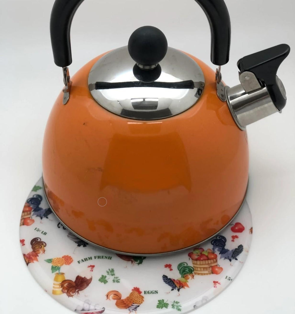 Decorative Silicone Trivet Farm Fresh
