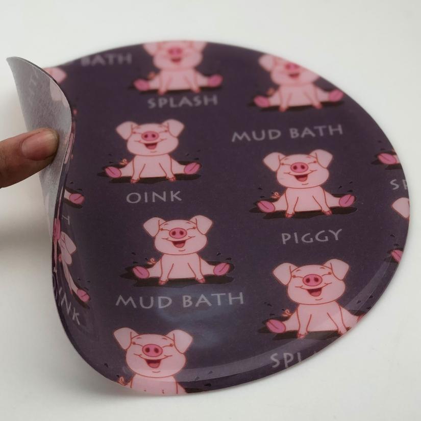Decorative Silicone Trivet Happy Piggy