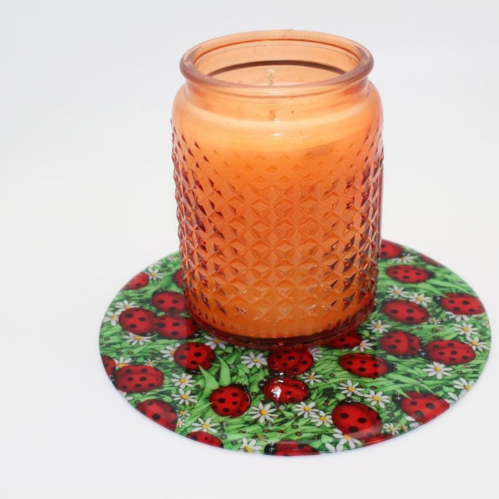 Decorative Silicone Trivet Lady Bugs