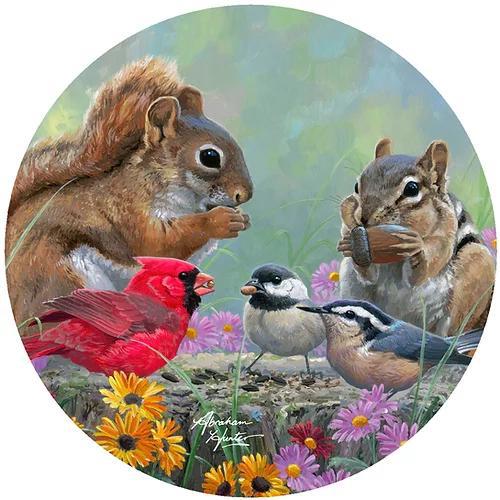 Decorative Silicone Trivet | Smorgasbord Squirrels