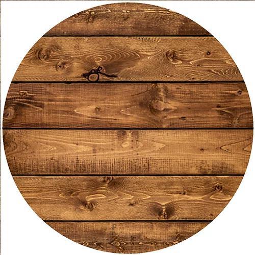 Decorative Silicone Trivet | Wood
