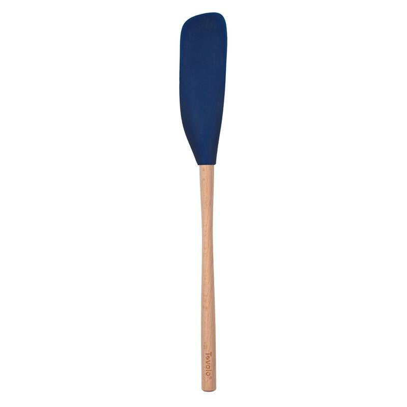 Flex-Core Wood Handled Jar Scraper Deep Indigo