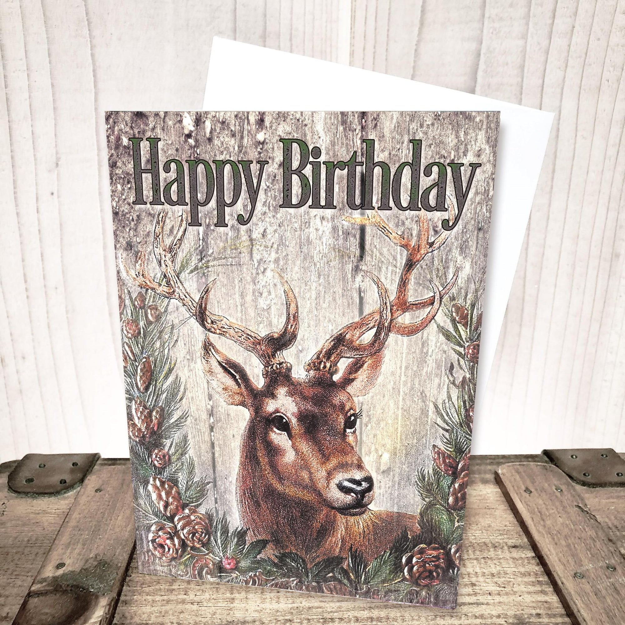 Deer Birthday Card by Yesterday's Best