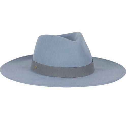 Inaki Wool Felt Safari Hat Denim