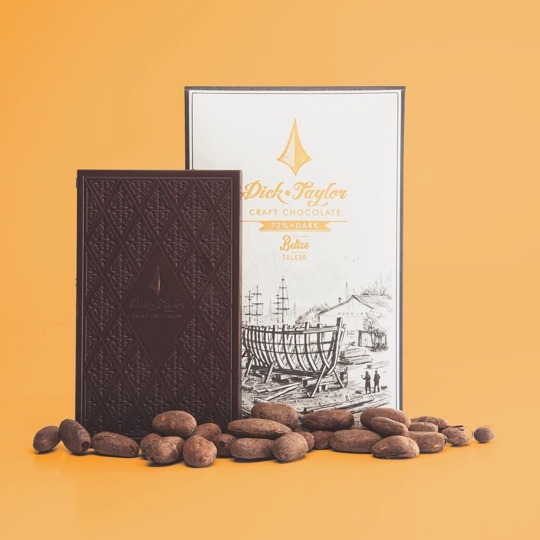 Dick Taylor Chocolate 72% Belize, Toledo Dark Chocolate