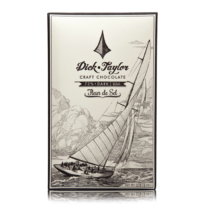 Dick Taylor Chocolate Fleur De Sel 73% Dark Chocolate