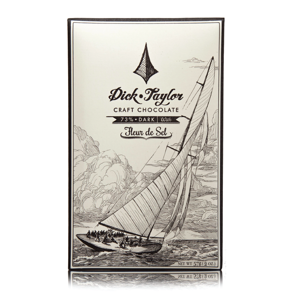 Dick Taylor Chocolate Fleur De Sel 73% Dark Chocolate