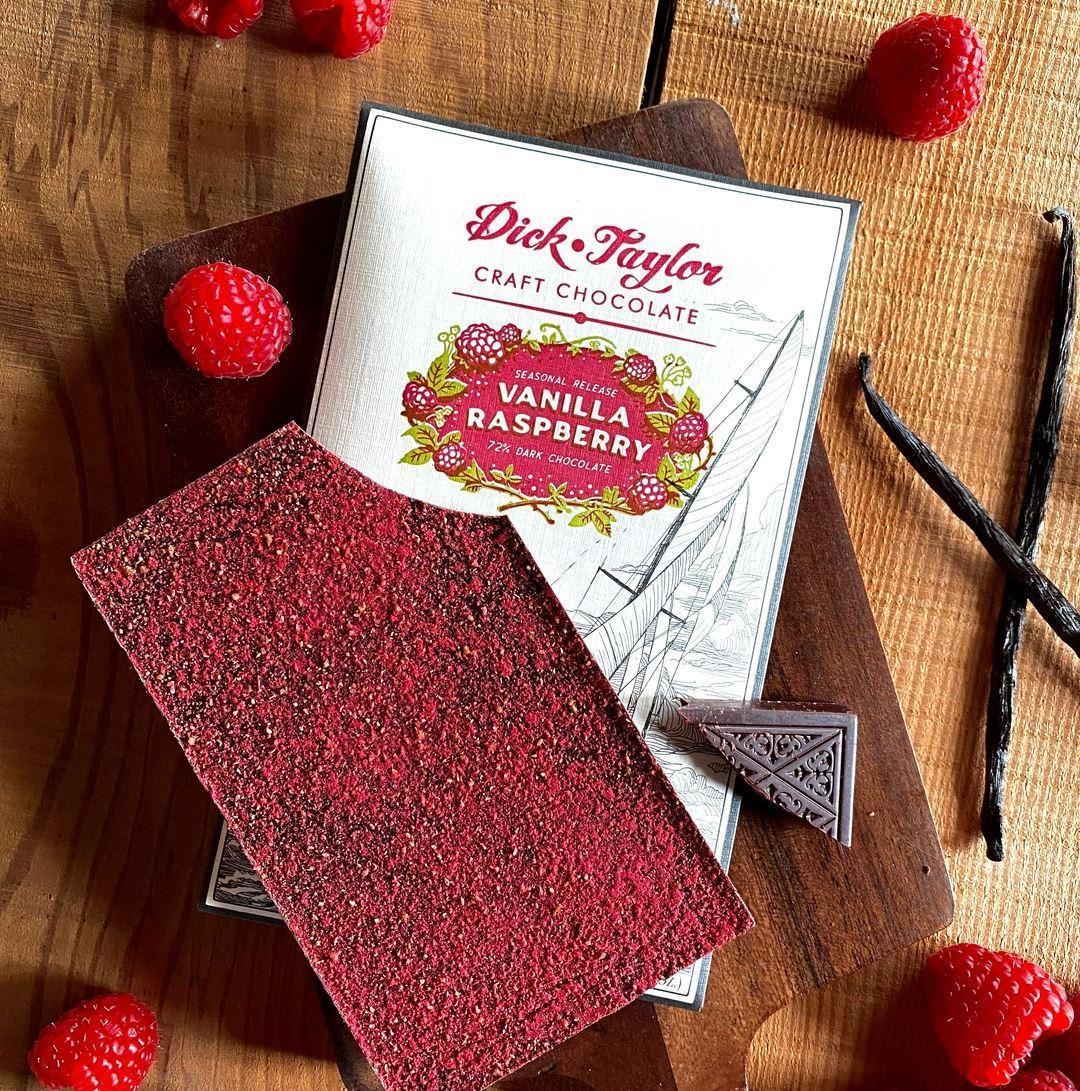 Dick Taylor Vanilla Raspberry 72% Dark Chocolate