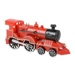 Diecast Pull Back Train with Lights & Sound
