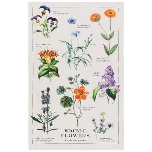 Dishtowel | Edible Flowers