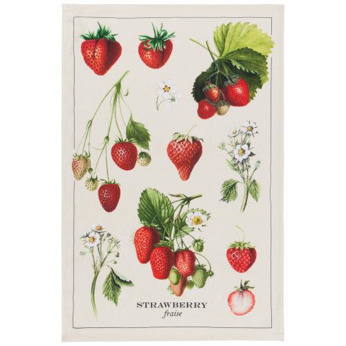 Dishtowel | Vintage Strawberries