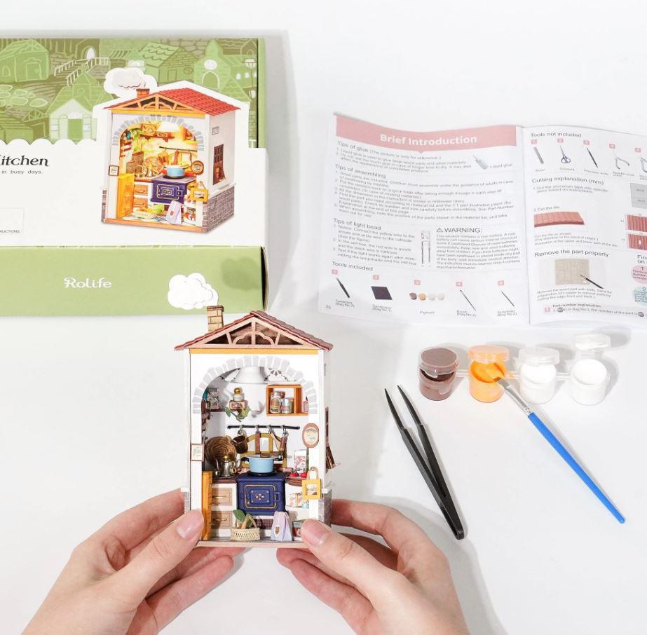 DIY Dollhouse Miniature Kit | Flavor Kitchen
