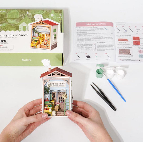 DIY Dollhouse Miniature Kit | Fruit Store