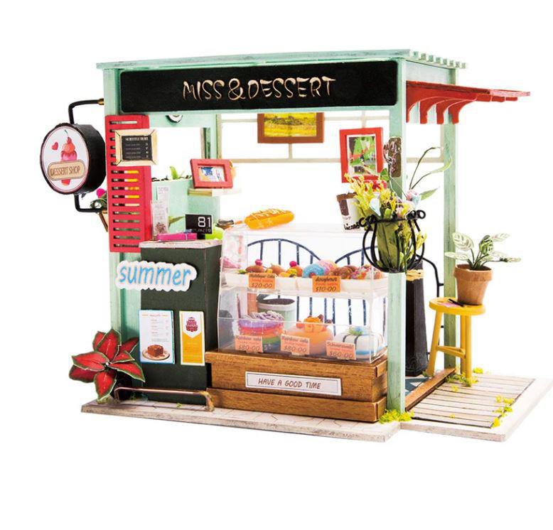 DIY Dollhouse Miniature Kit | Ice Cream Station