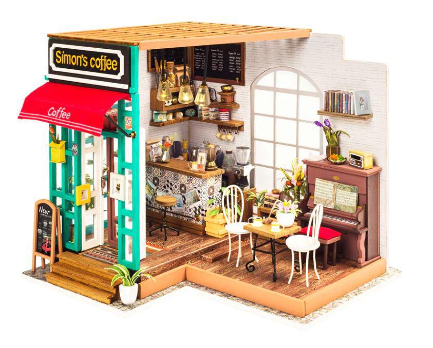 DIY Dollhouse Miniature Kit | Simon's Coffee