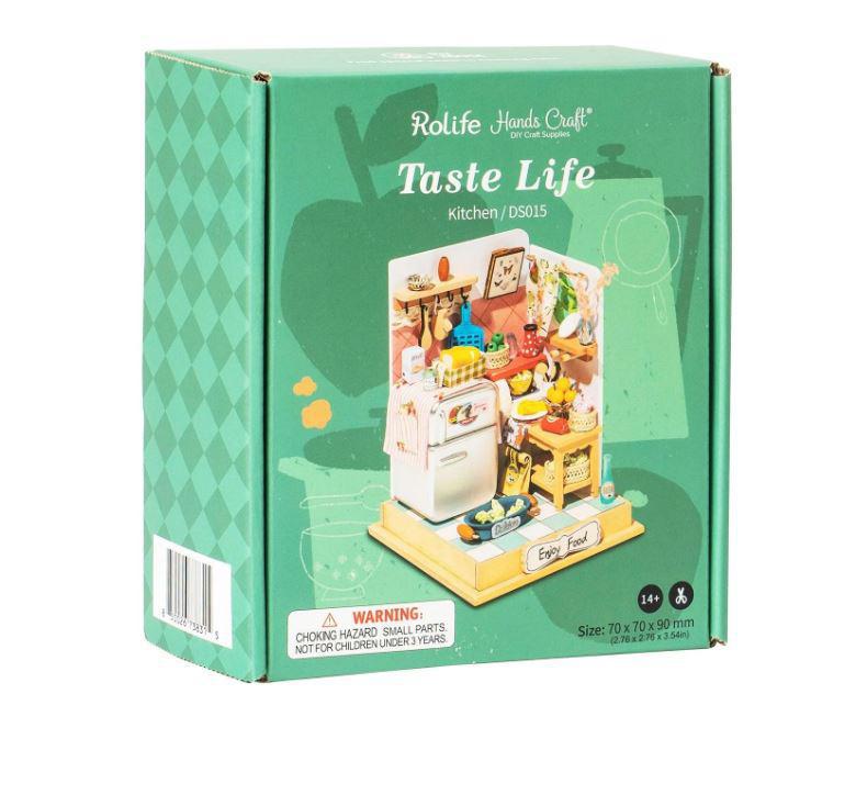 DIY Dollhouse Miniature Kit | Taste Life Kitchen