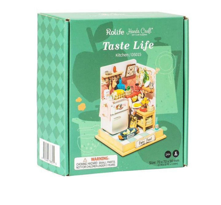 DIY Dollhouse Miniature Kit | Taste Life Kitchen
