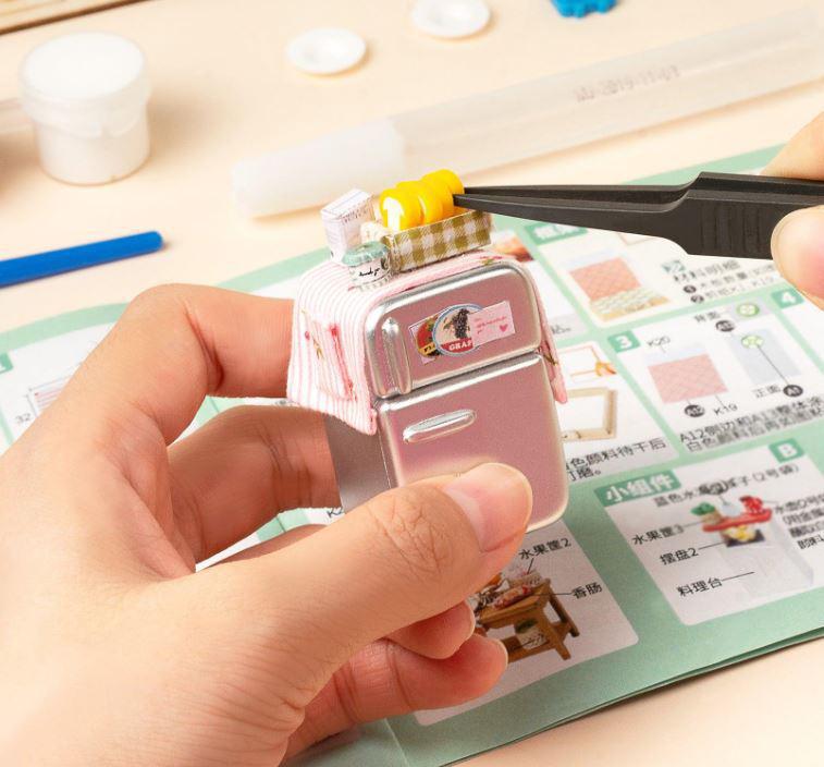 DIY Dollhouse Miniature Kit | Taste Life Kitchen