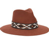 Dona Wool Felt Aztec Safari | Rust