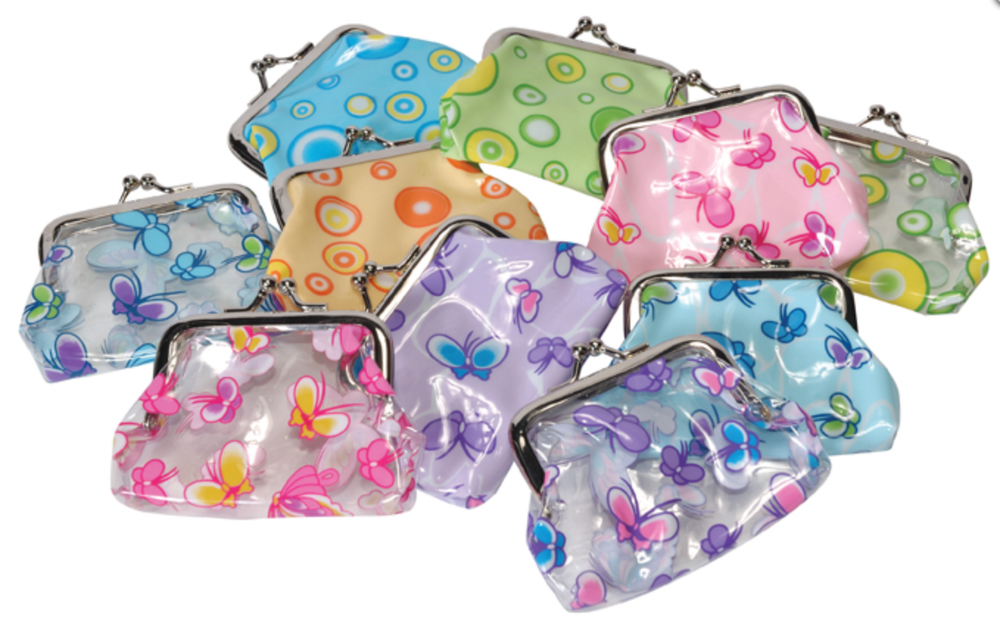 Dots & Butterfly Coin Purses