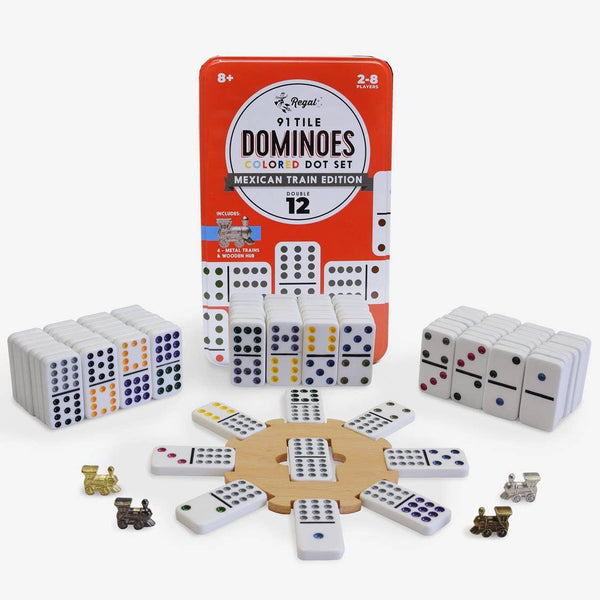 Double 12 Train Dominos