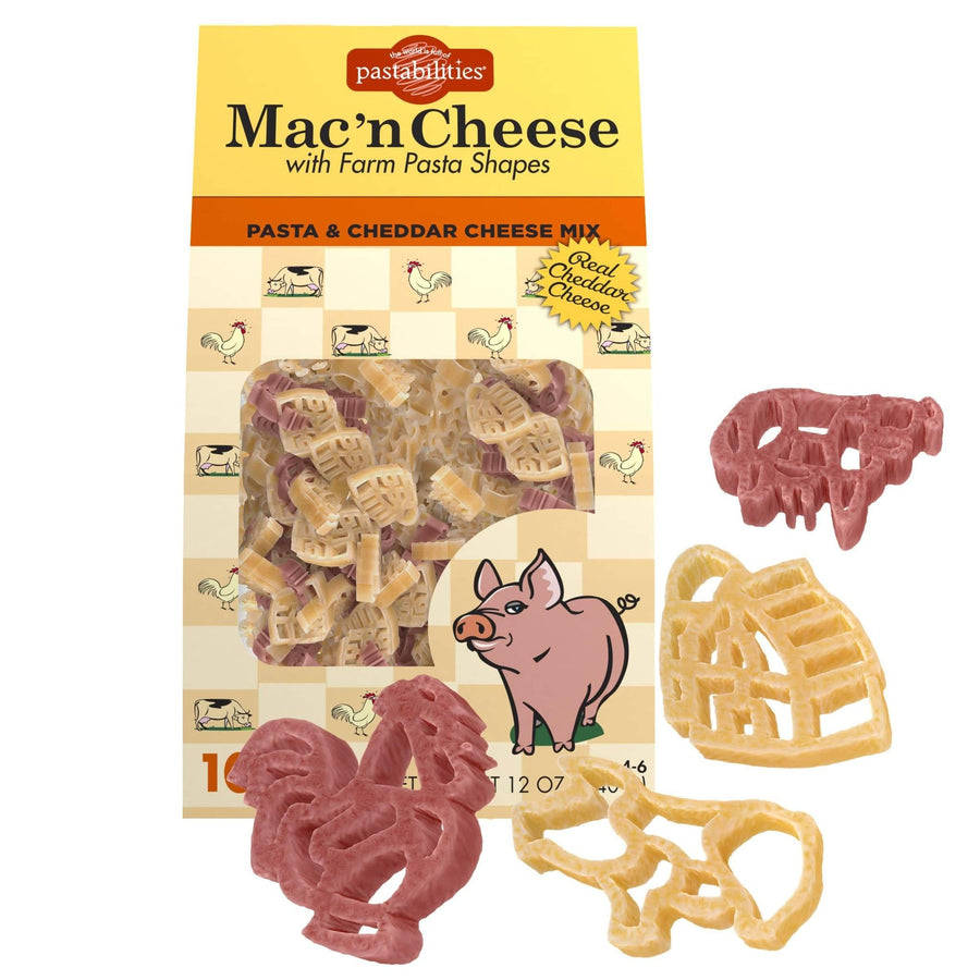 Down on the Farm Shaped Mac ‘n Cheese