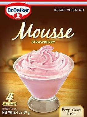 Dr. Oetker Strawberry Mousse Mix