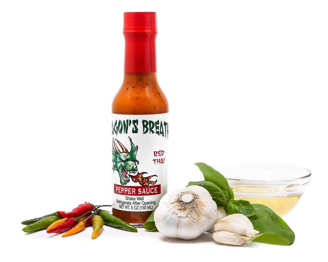 Dragon's Breath Hot Sauce | Red Thai Pepper Sauce