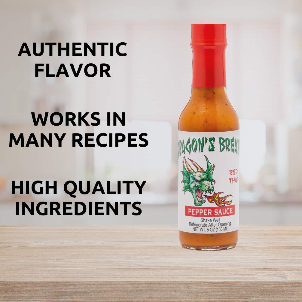 Dragon's Breath Hot Sauce | Red Thai Pepper Sauce