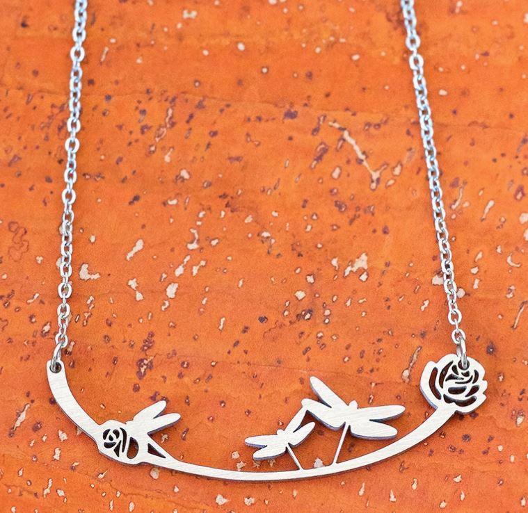 Dragonflies Necklace