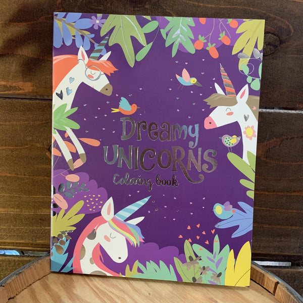 Unicorns Kids Coloring Books Dreamy Unicorns
