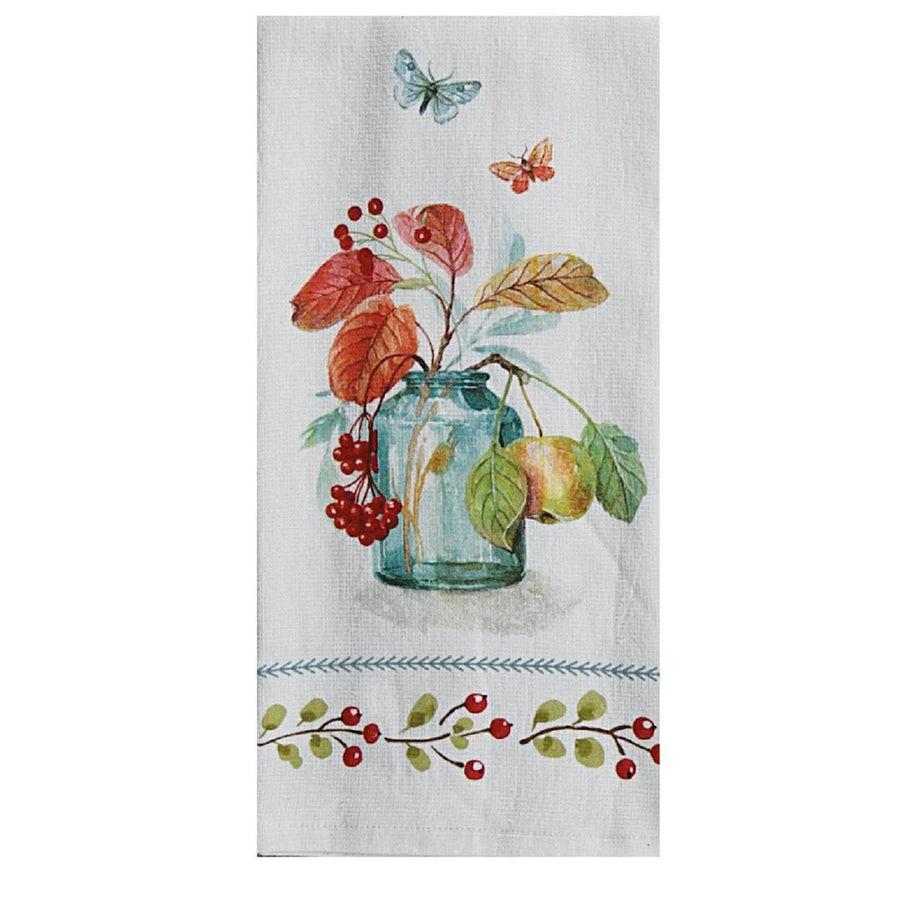 Dual Purpose Terry Towel | Autumn Bouquet