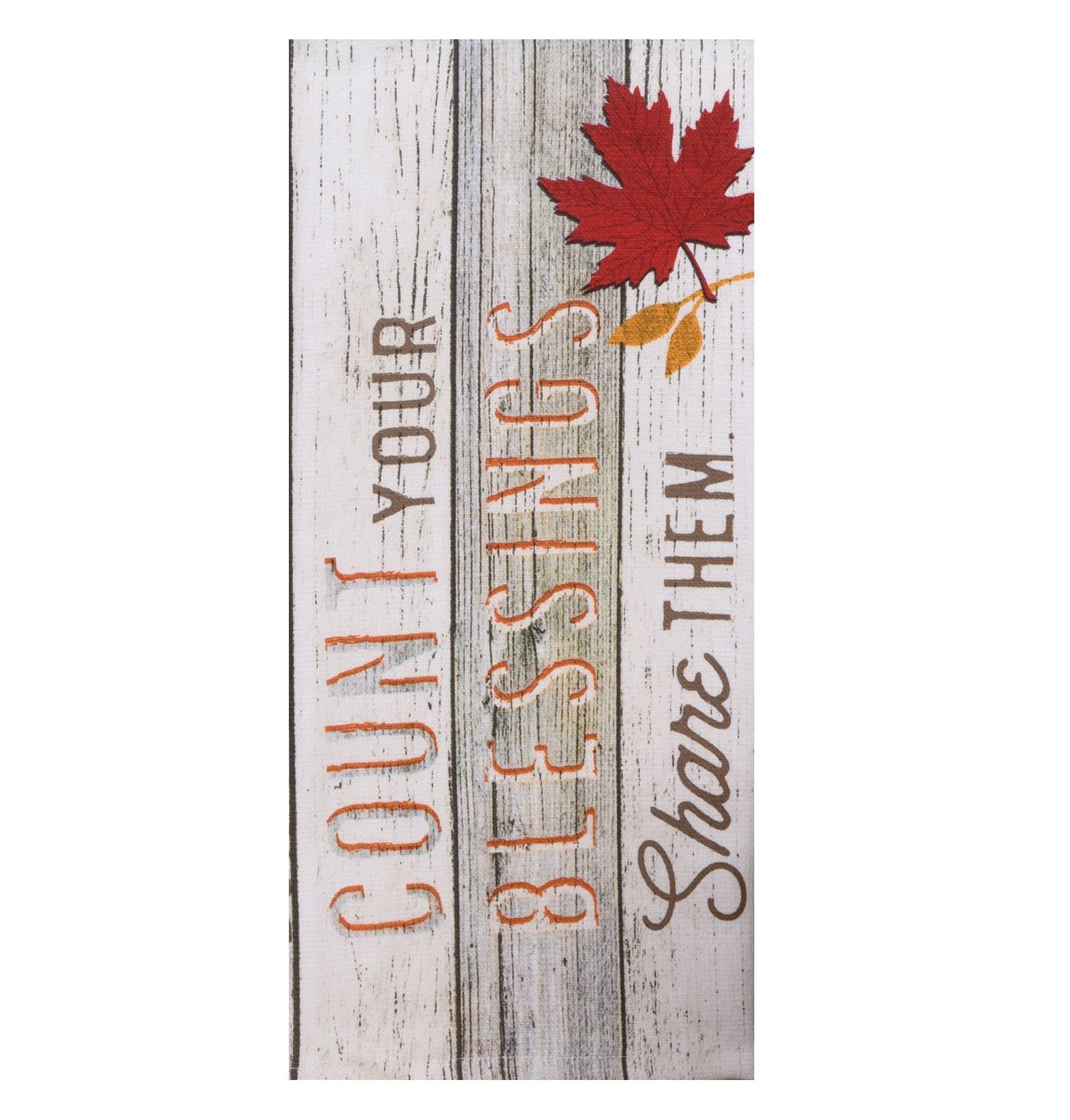 Dual Purpose Terry Towel | Harvest Blessings