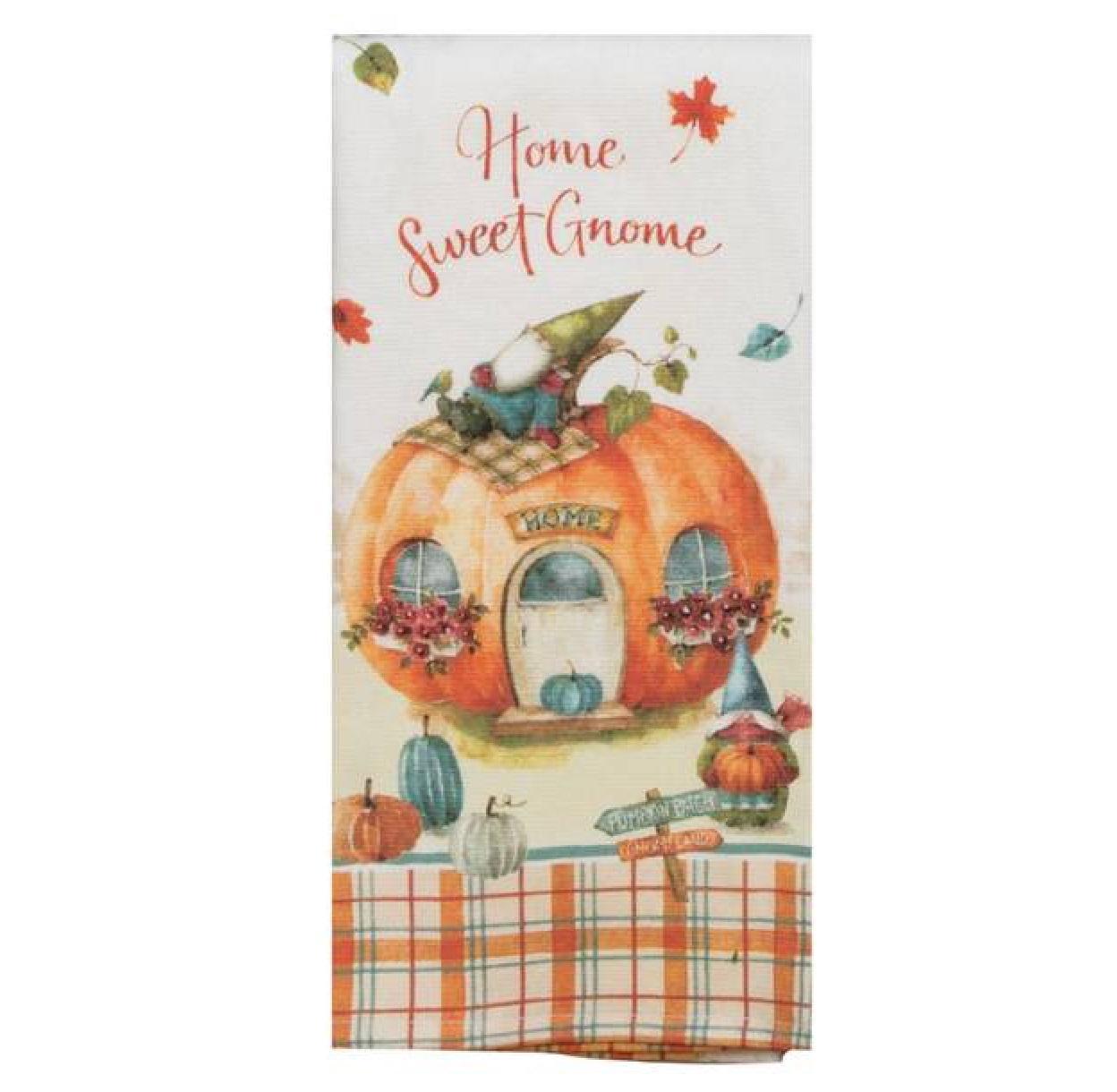 Dual Purpose Terry Towel | Home Sweet Gnome Home