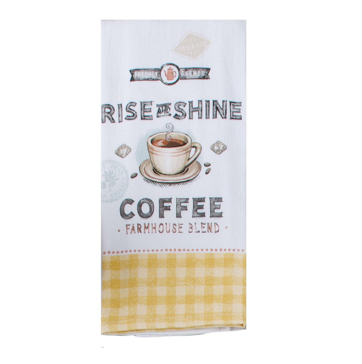 Dual Purpose Terry Towel | Rise & Shine Coffee