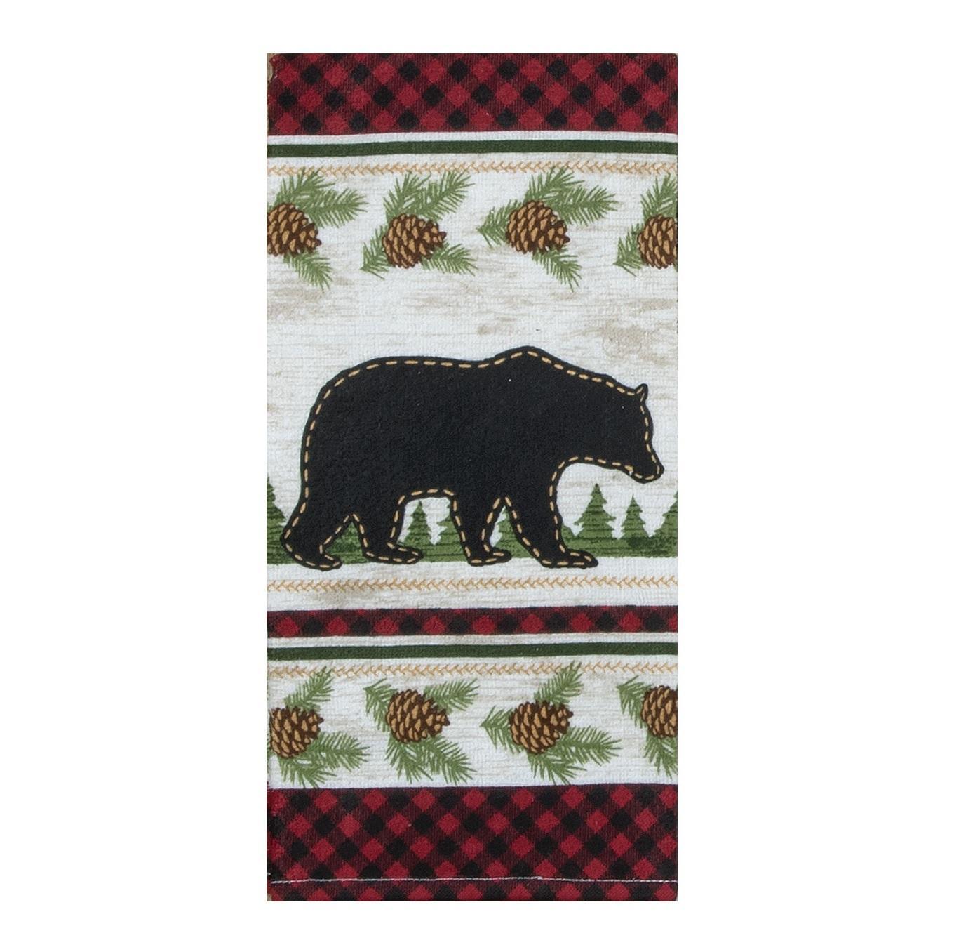 Dual Purpose Terry Towel Woodland Bear