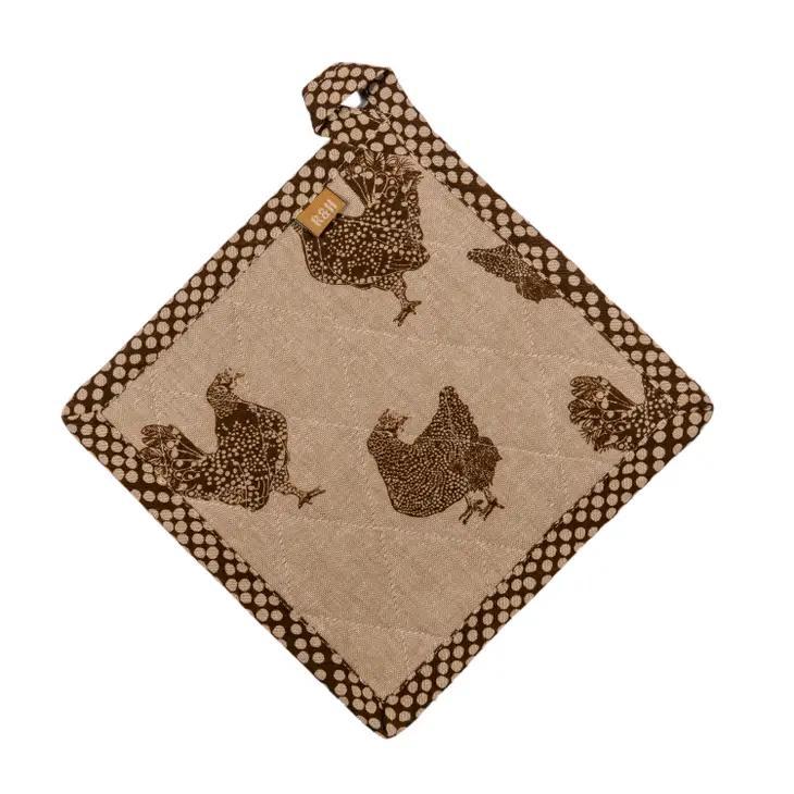 Henrietta Trivet Potholder Earth Brown
