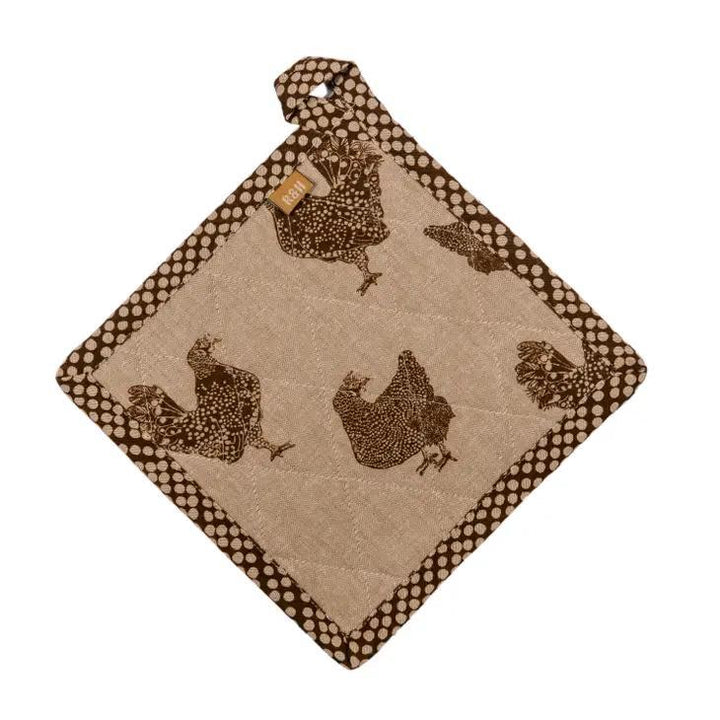 Henrietta Trivet Potholder Earth Brown