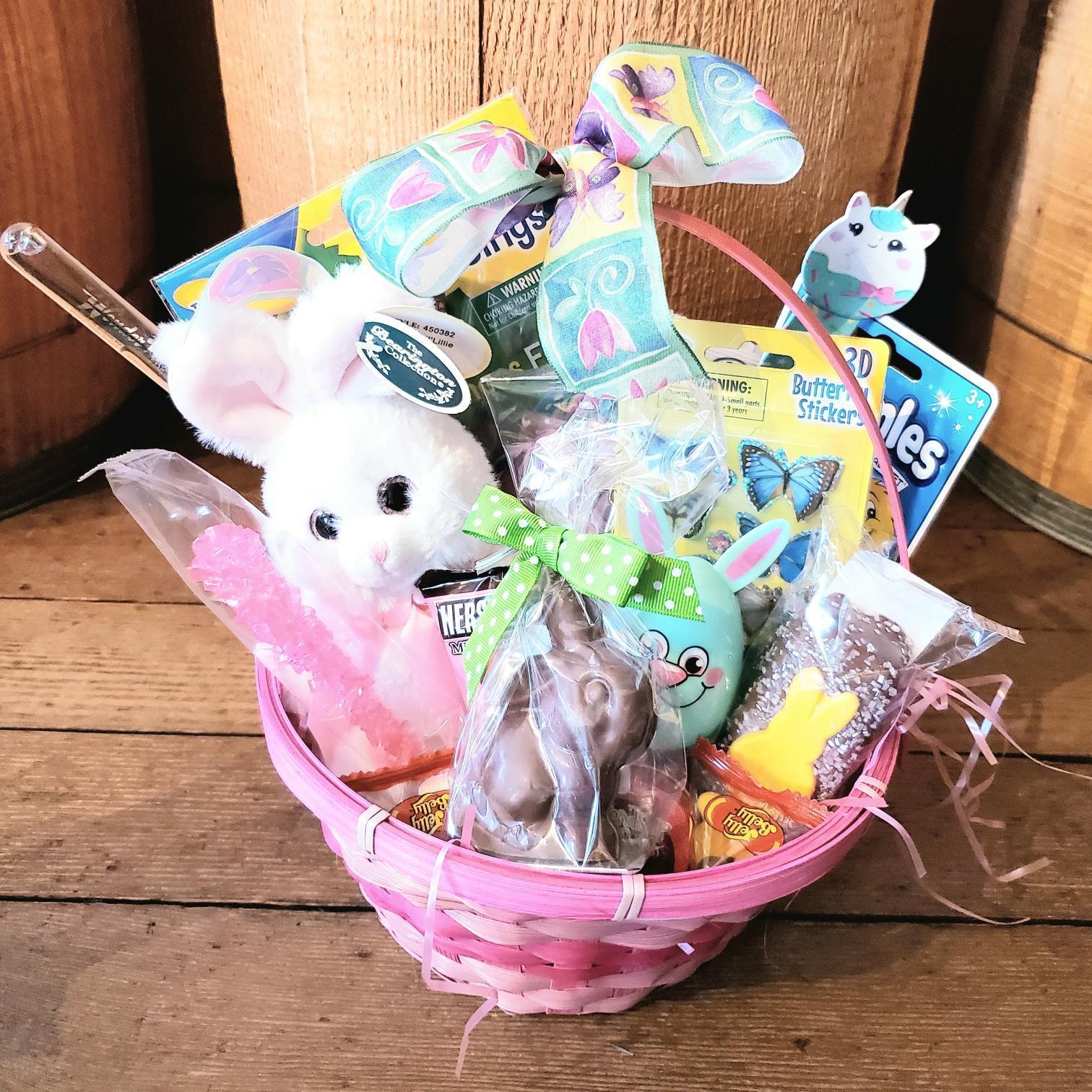 Easter Basket - Butterflies and Bunnies