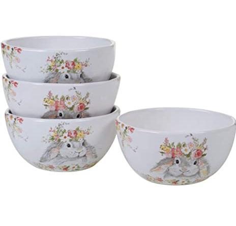 Easter Bunny Ice Cream Bowl