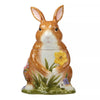 Easter Garden Bunny Cookie Jar