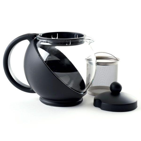 Clear Glass Teapot & Infuser - Golden Gait Mercantile