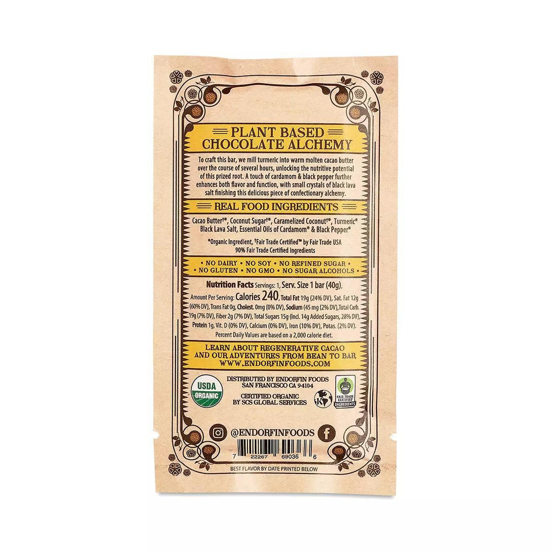 Endorfin Foods Chocolates | Golden Mylk