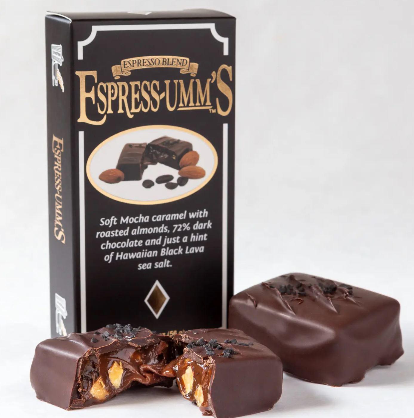 Espress-Umm's Caramels | Dark Chocolate Espresso